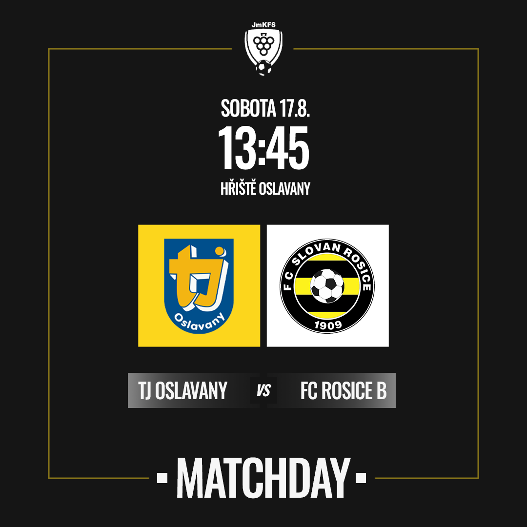 Benfika v sobotu od 13:45 v ⚔️Oslavanech.