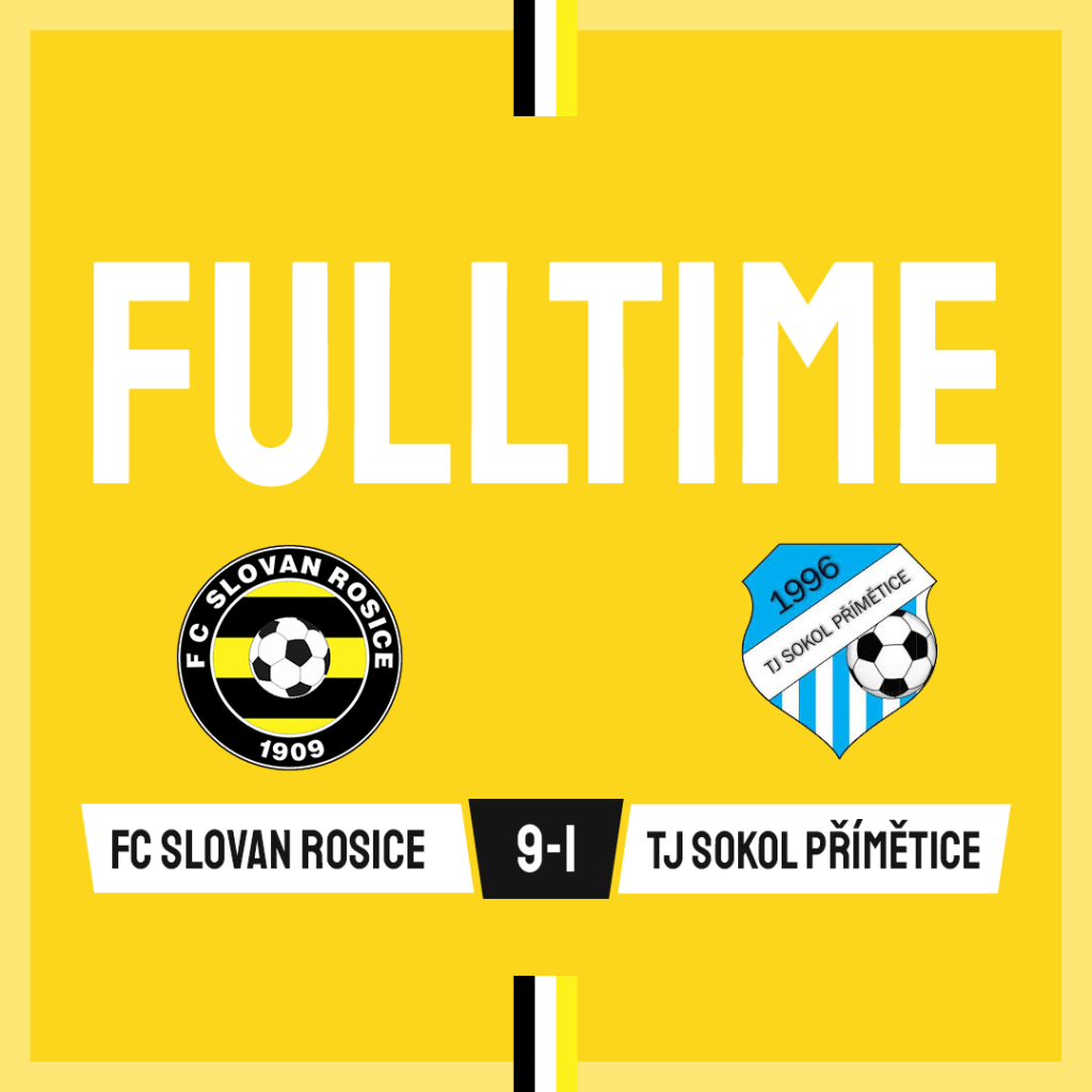 Benfika deklasovala Přímětice 9:1&nbsp;✅