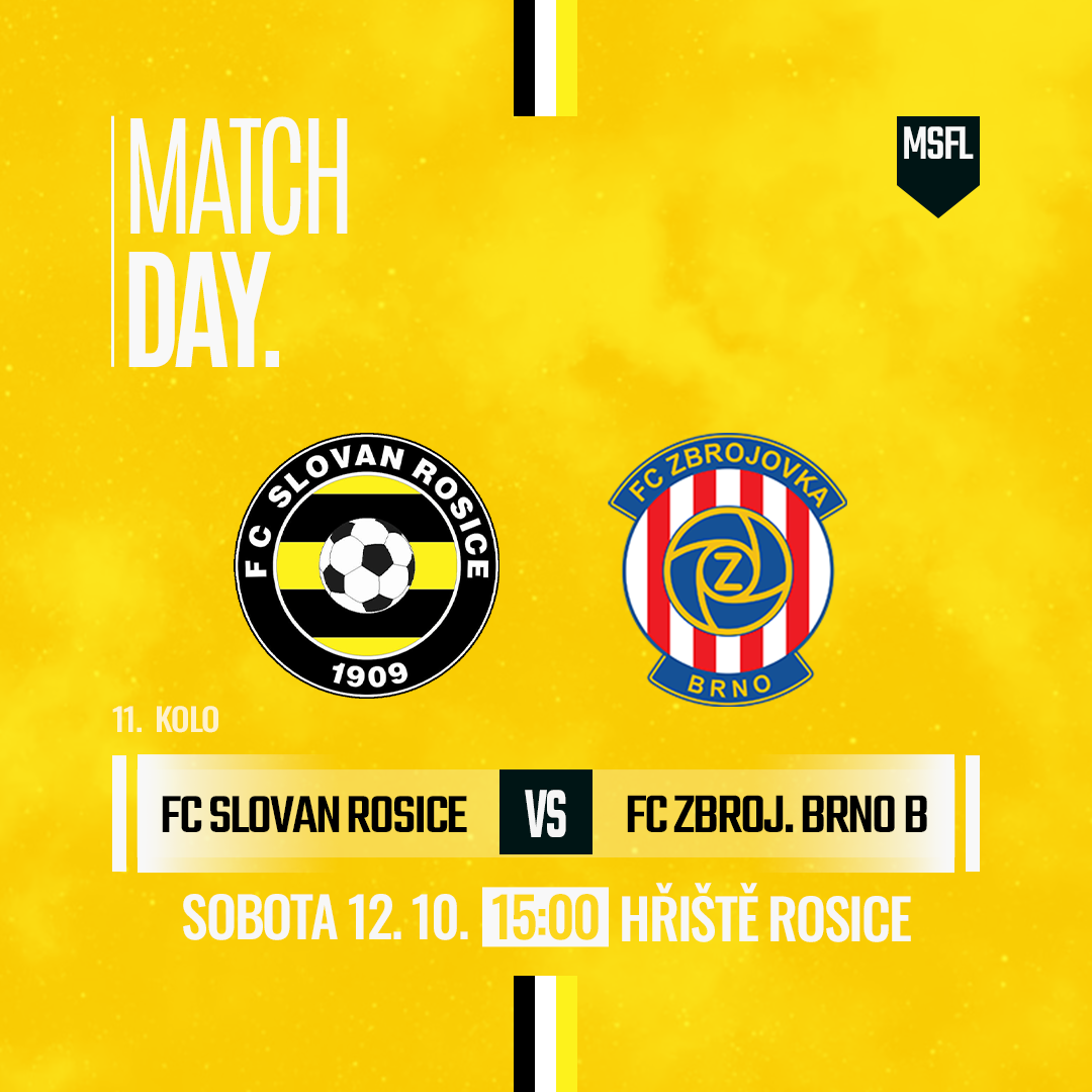 Se rezervou Zbrojovky v sobotu 12.10 od 15 hodin  ⚔️
