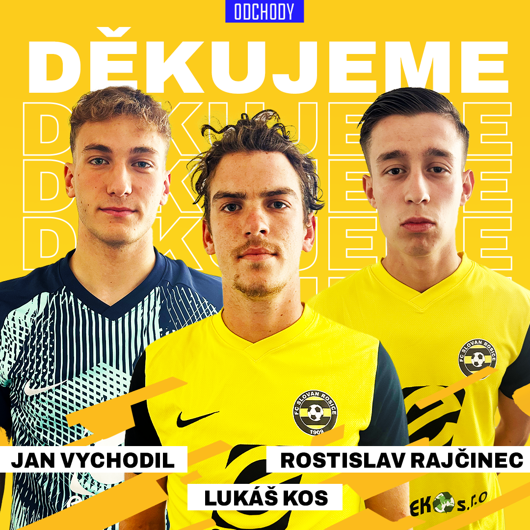 Vychodil, Kos, Rajčinec a Přikryl opouštějí Rosice. 🔁