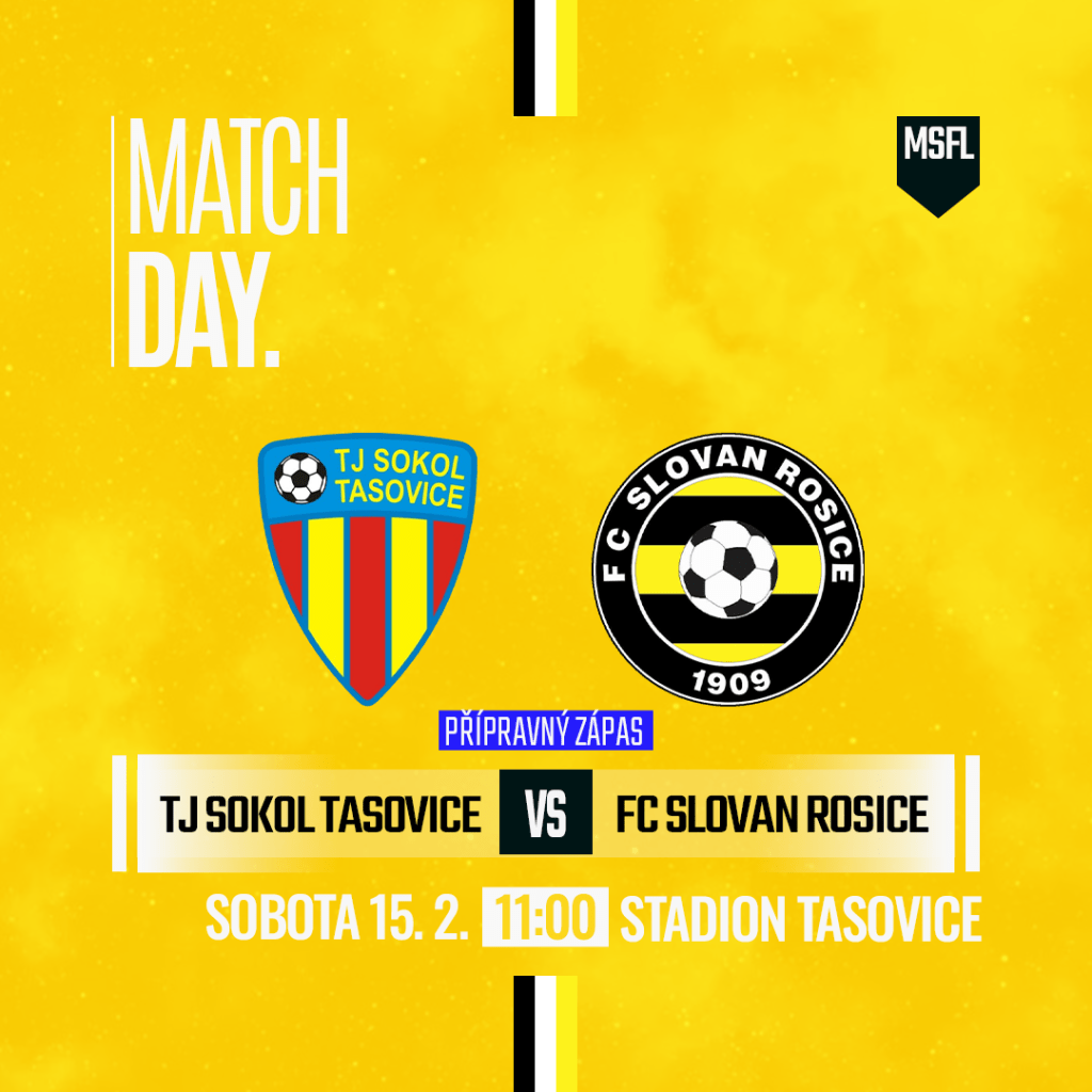 Třetí přípravné utkání na půdě divizních Tasovic&nbsp;⚒️
