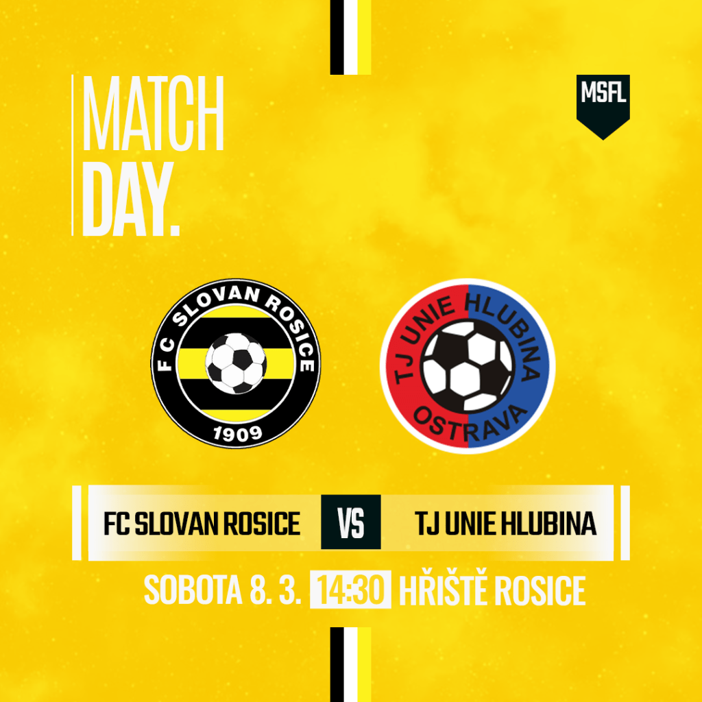 Jarní část sezóny je tu! Doma přivítáme Hlubinu.&nbsp;✅