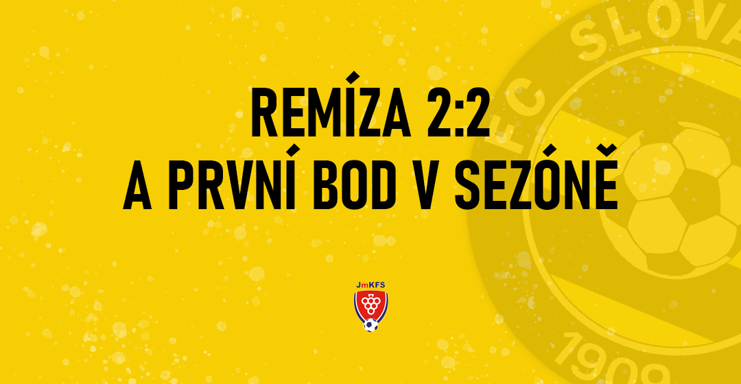 Remíza 2:2 proti Rousínovu a první bod v sezóně