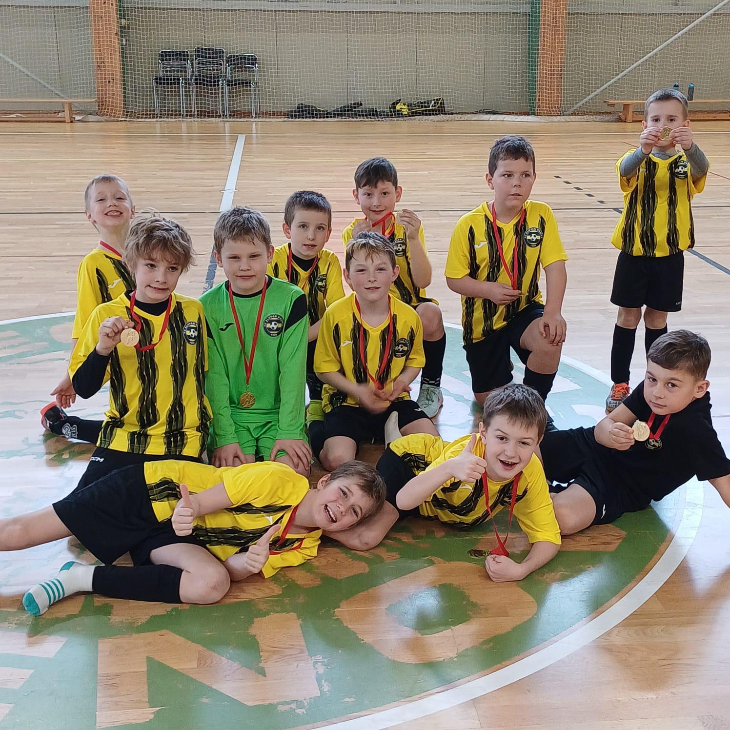 Mladší přípravka zakončila halovou sezonu turnajem v Křenovicích