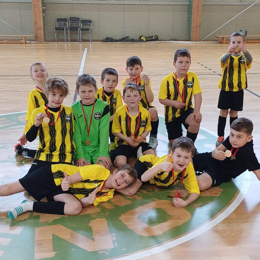 Mladší přípravka zakončila halovou sezonu turnajem v&nbsp;Křenovicích